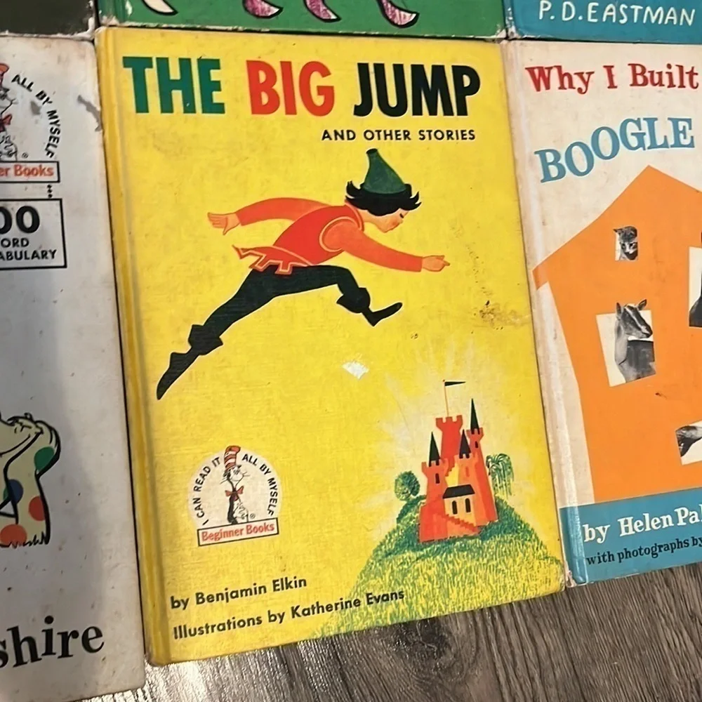 Vintage lot of 12 I Can Read by Myself books
